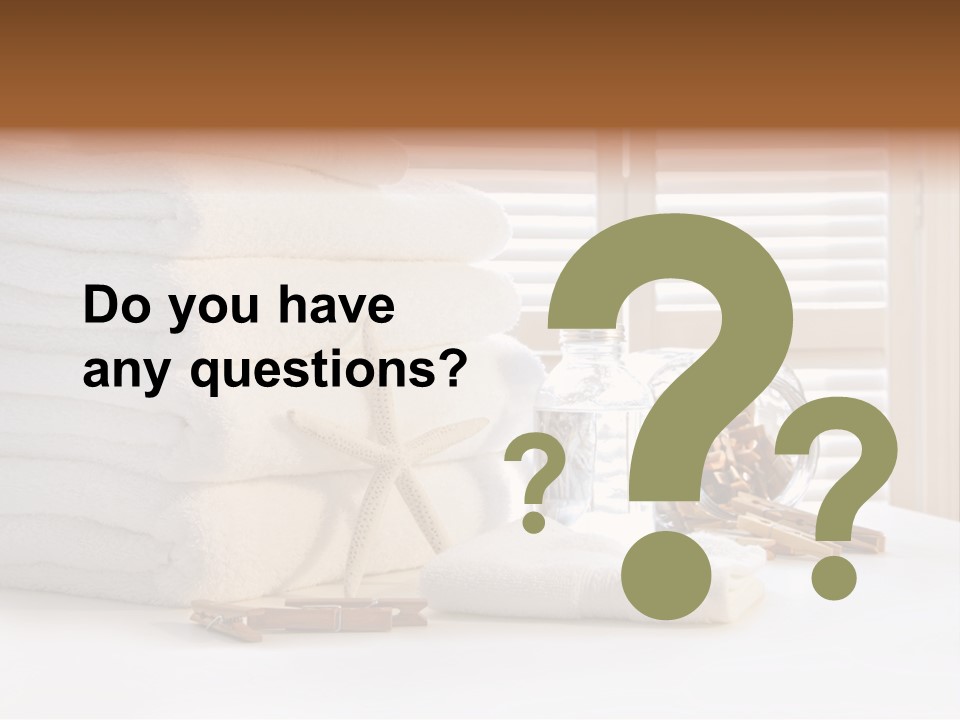 Basket Pins Clothes PowerPoint Template