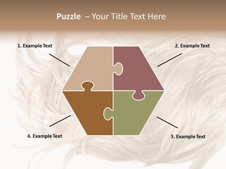 Wavy Lock Hairdresser PowerPoint Template