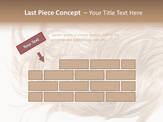 Wavy Lock Hairdresser PowerPoint Template