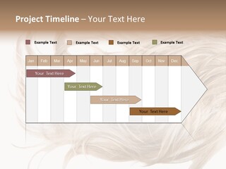 Wavy Lock Hairdresser PowerPoint Template