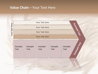 Wavy Lock Hairdresser PowerPoint Template