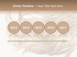 Wavy Lock Hairdresser PowerPoint Template