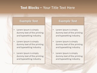 Wavy Lock Hairdresser PowerPoint Template