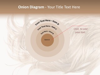 Wavy Lock Hairdresser PowerPoint Template