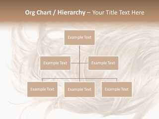 Wavy Lock Hairdresser PowerPoint Template