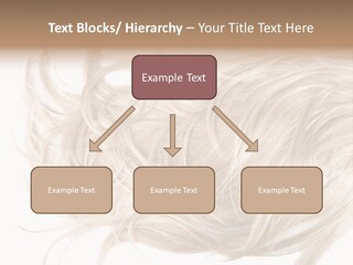 Wavy Lock Hairdresser PowerPoint Template