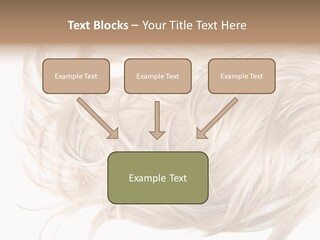 Wavy Lock Hairdresser PowerPoint Template
