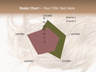 Wavy Lock Hairdresser PowerPoint Template