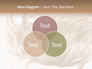 Wavy Lock Hairdresser PowerPoint Template
