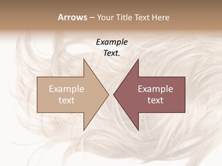 Wavy Lock Hairdresser PowerPoint Template