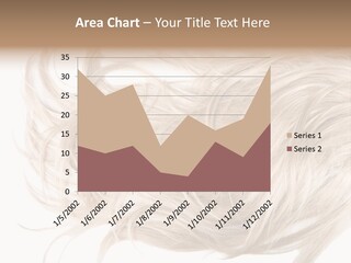 Wavy Lock Hairdresser PowerPoint Template