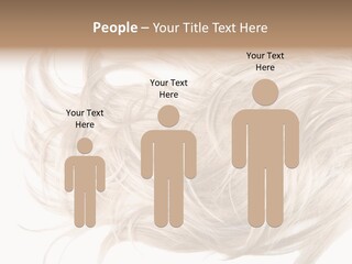 Wavy Lock Hairdresser PowerPoint Template