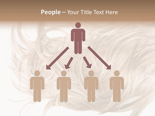 Wavy Lock Hairdresser PowerPoint Template