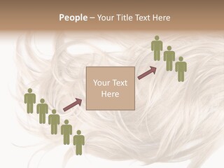 Wavy Lock Hairdresser PowerPoint Template