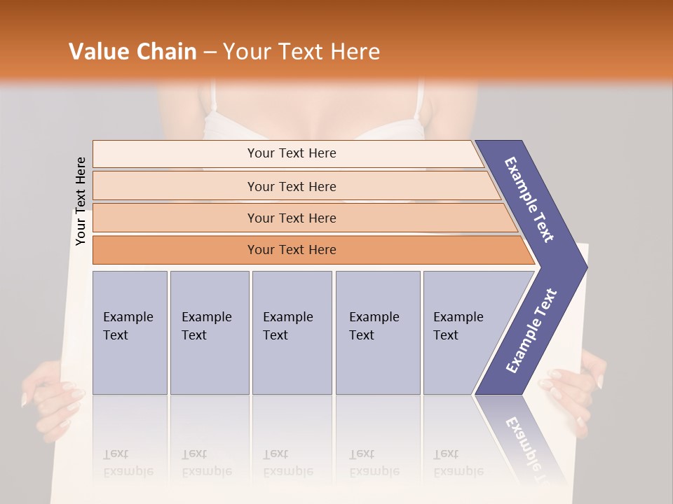 Template Beautiful Caucasian PowerPoint Template