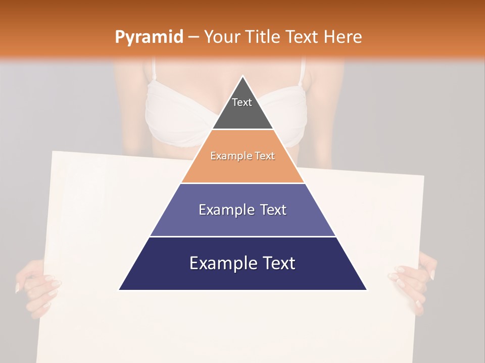 Template Beautiful Caucasian PowerPoint Template