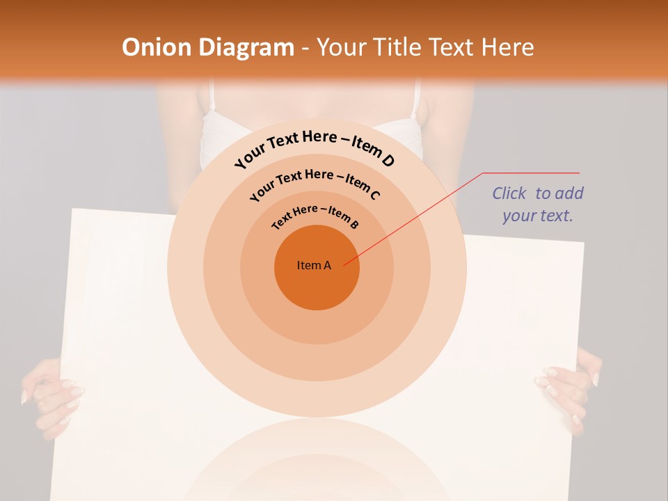 Template Beautiful Caucasian PowerPoint Template