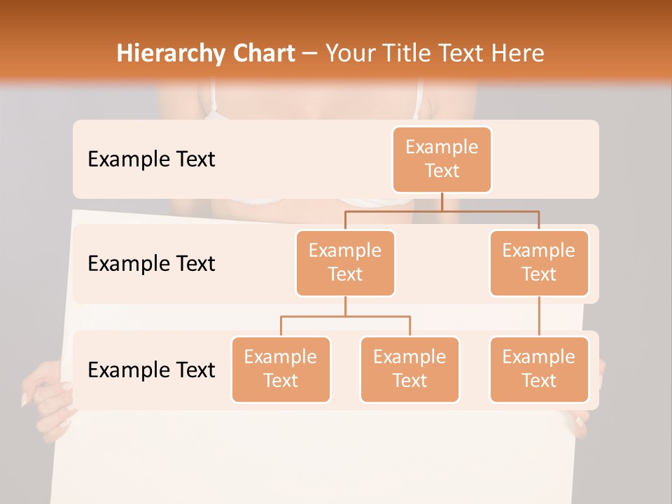 Template Beautiful Caucasian PowerPoint Template