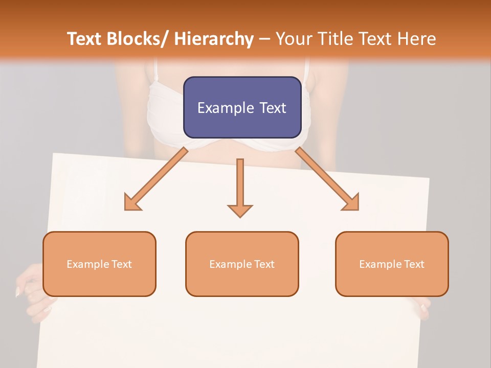 Template Beautiful Caucasian PowerPoint Template