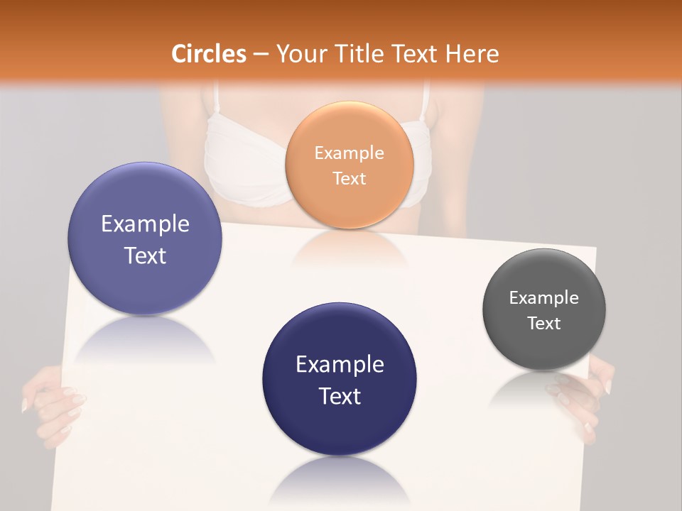 Template Beautiful Caucasian PowerPoint Template