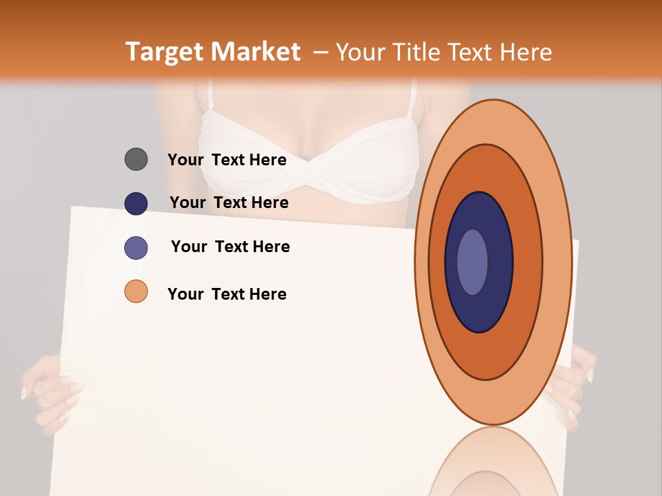 Template Beautiful Caucasian PowerPoint Template