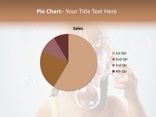 Person Kid Pretty PowerPoint Template