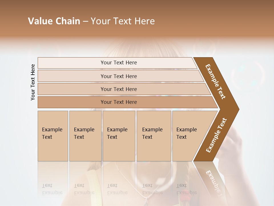 Person Kid Pretty PowerPoint Template