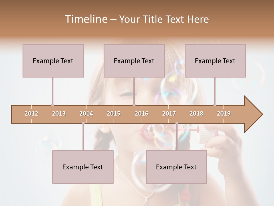 Person Kid Pretty PowerPoint Template