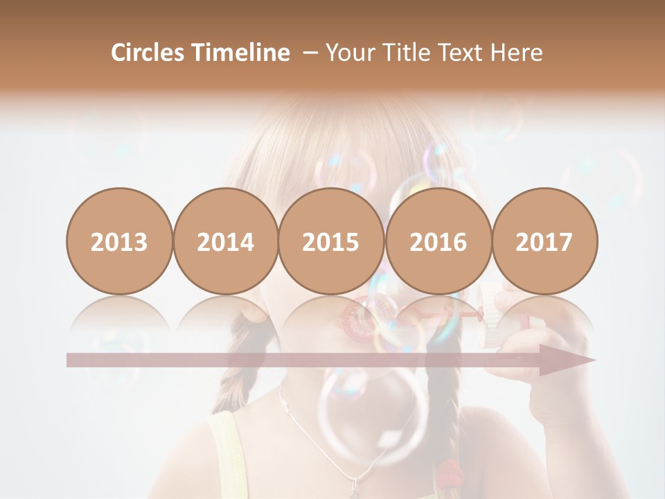 Person Kid Pretty PowerPoint Template