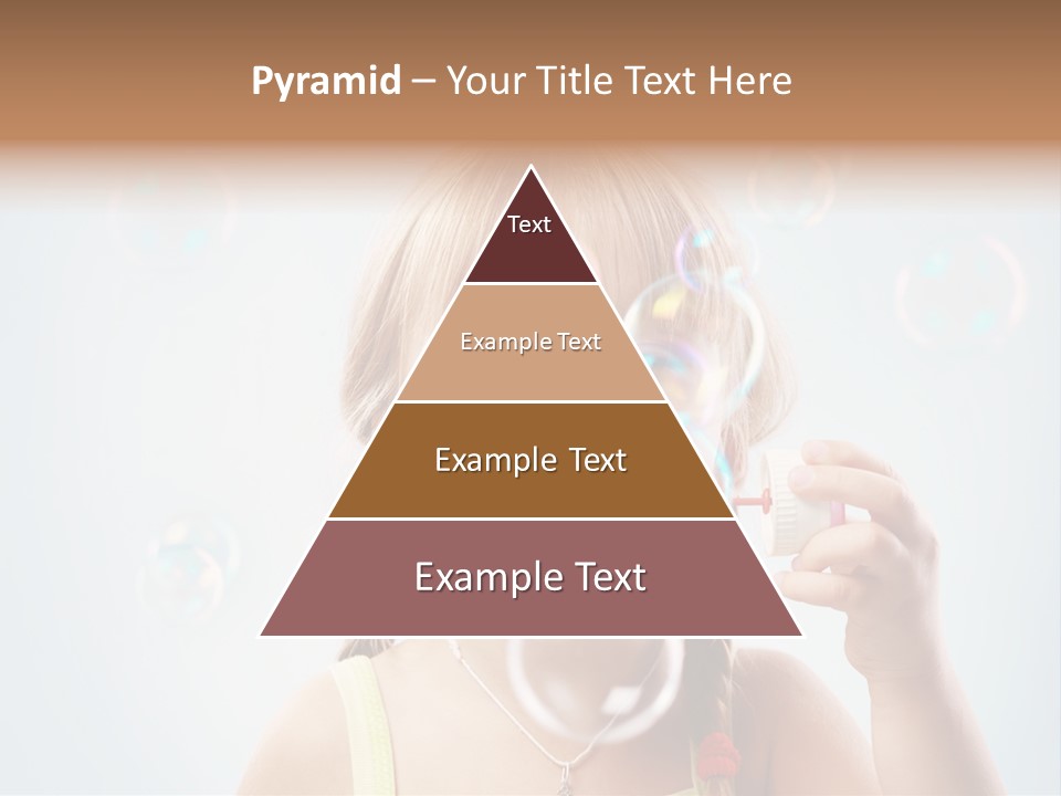 Person Kid Pretty PowerPoint Template