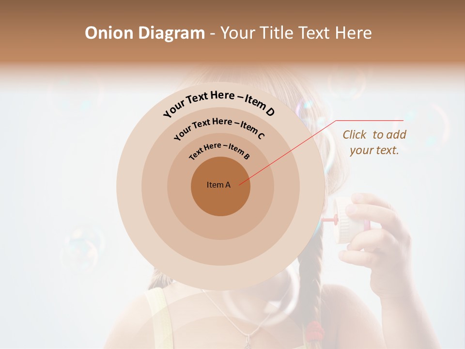 Person Kid Pretty PowerPoint Template