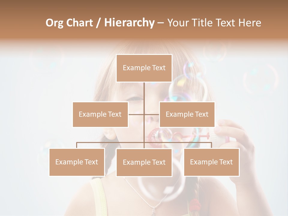 Person Kid Pretty PowerPoint Template