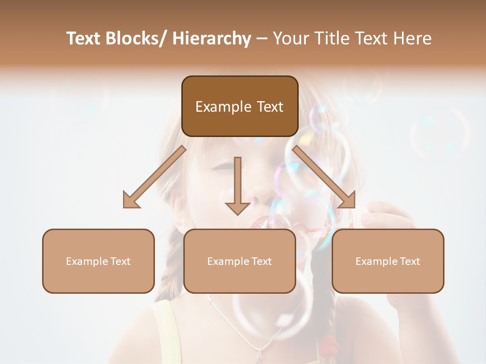 Person Kid Pretty PowerPoint Template