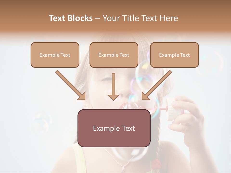 Person Kid Pretty PowerPoint Template