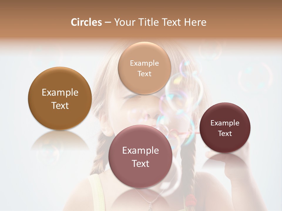 Person Kid Pretty PowerPoint Template
