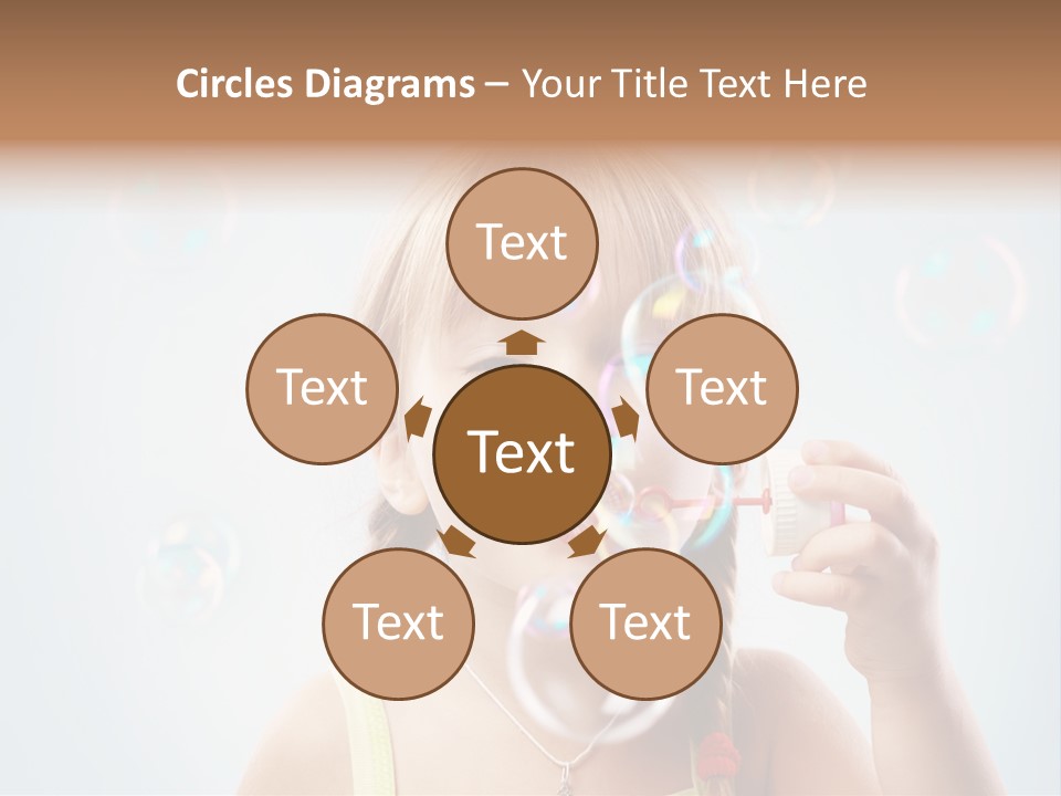 Person Kid Pretty PowerPoint Template