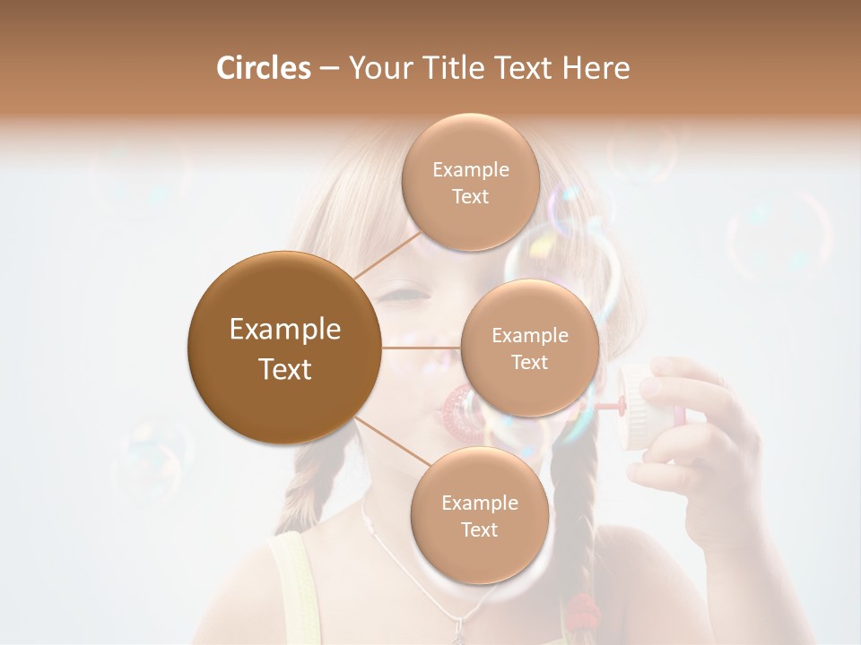 Person Kid Pretty PowerPoint Template