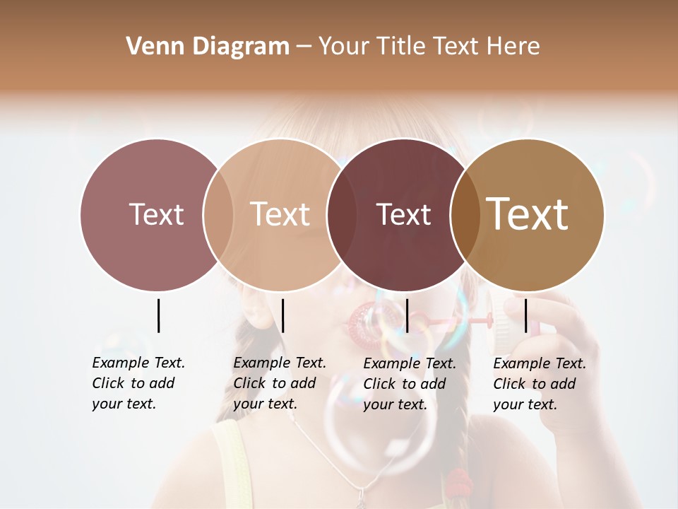 Person Kid Pretty PowerPoint Template