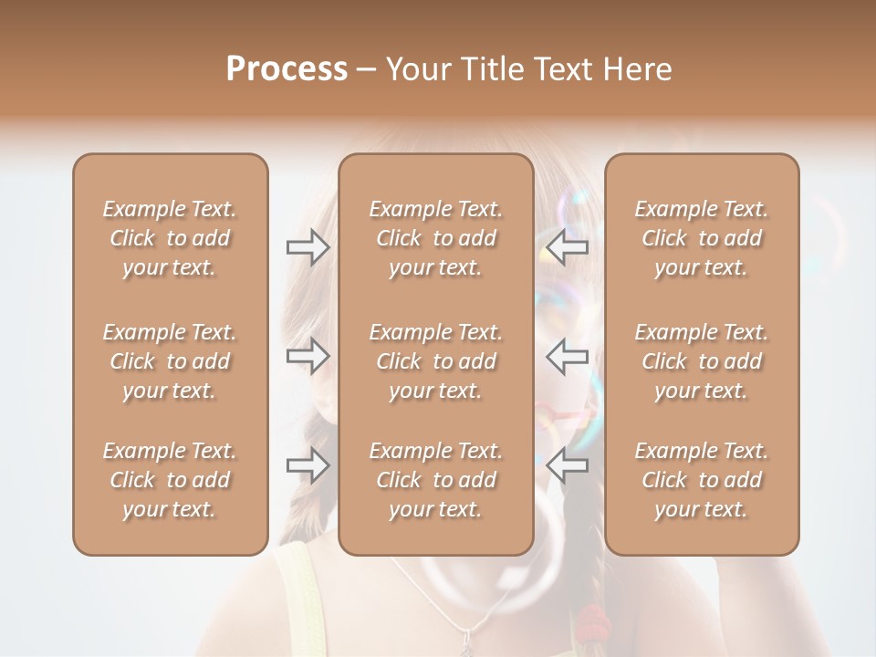 Person Kid Pretty PowerPoint Template