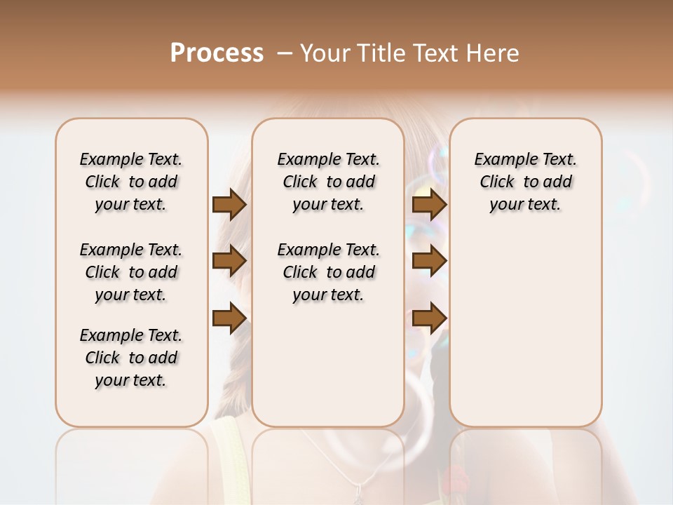 Person Kid Pretty PowerPoint Template