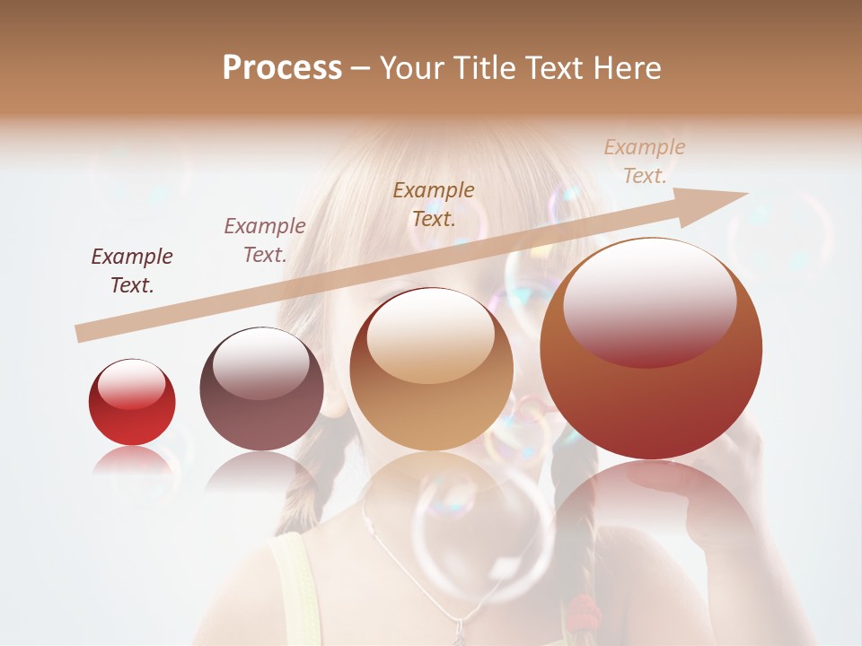 Person Kid Pretty PowerPoint Template