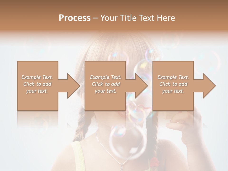 Person Kid Pretty PowerPoint Template