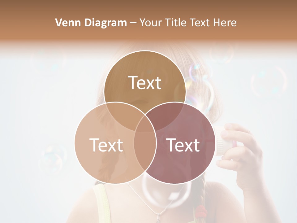 Person Kid Pretty PowerPoint Template