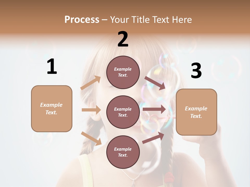 Person Kid Pretty PowerPoint Template