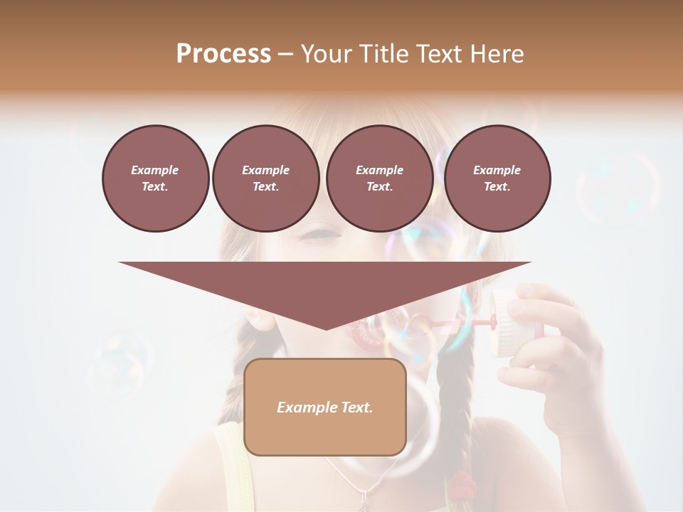 Person Kid Pretty PowerPoint Template
