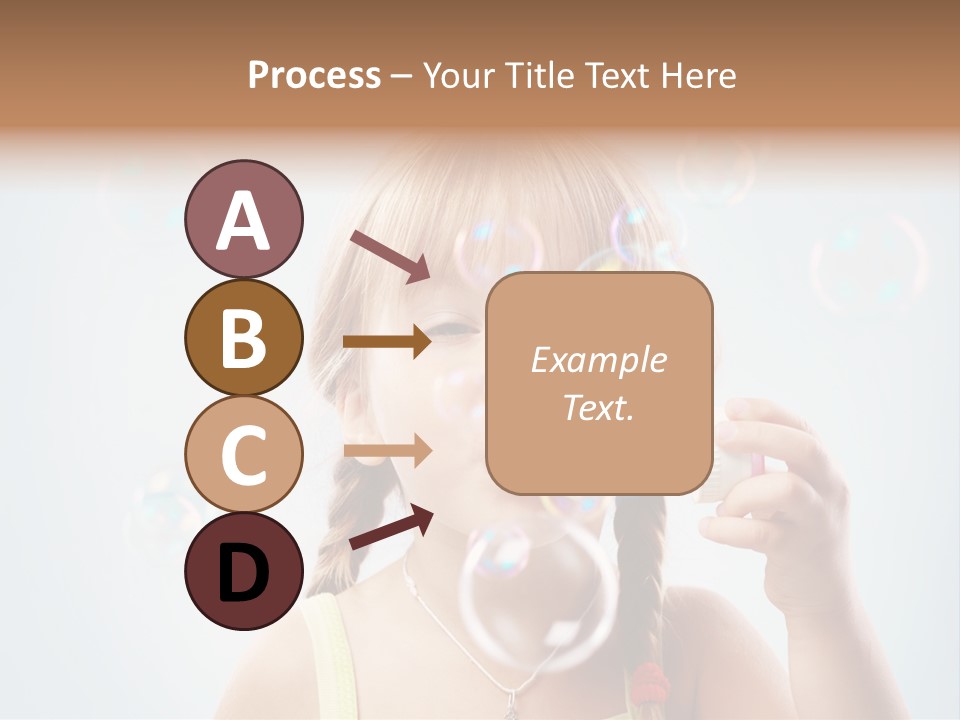 Person Kid Pretty PowerPoint Template