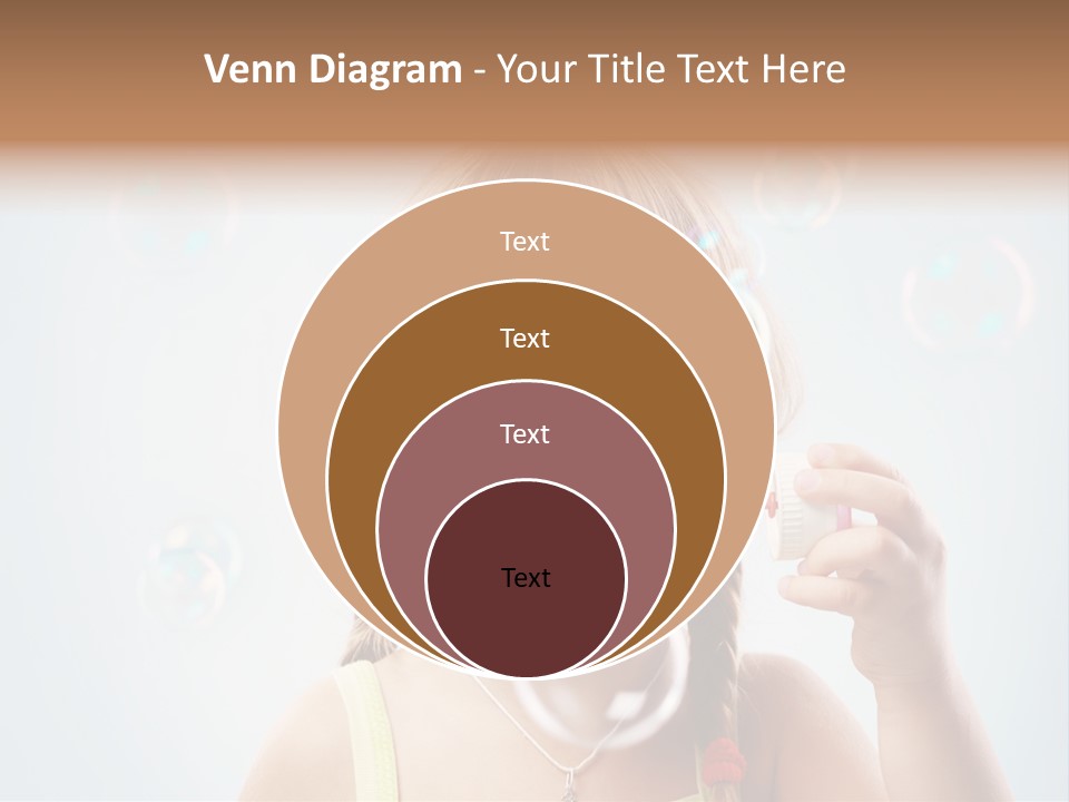 Person Kid Pretty PowerPoint Template