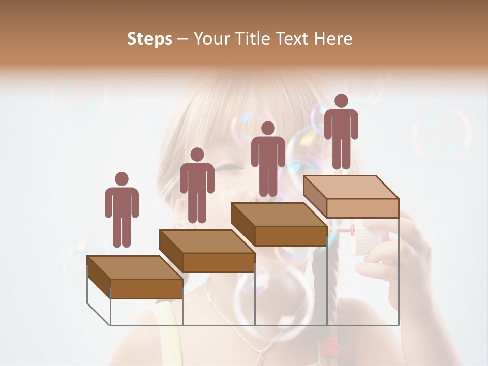Person Kid Pretty PowerPoint Template