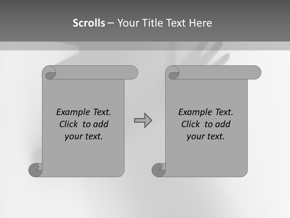 Curtain Hidden Dread PowerPoint Template