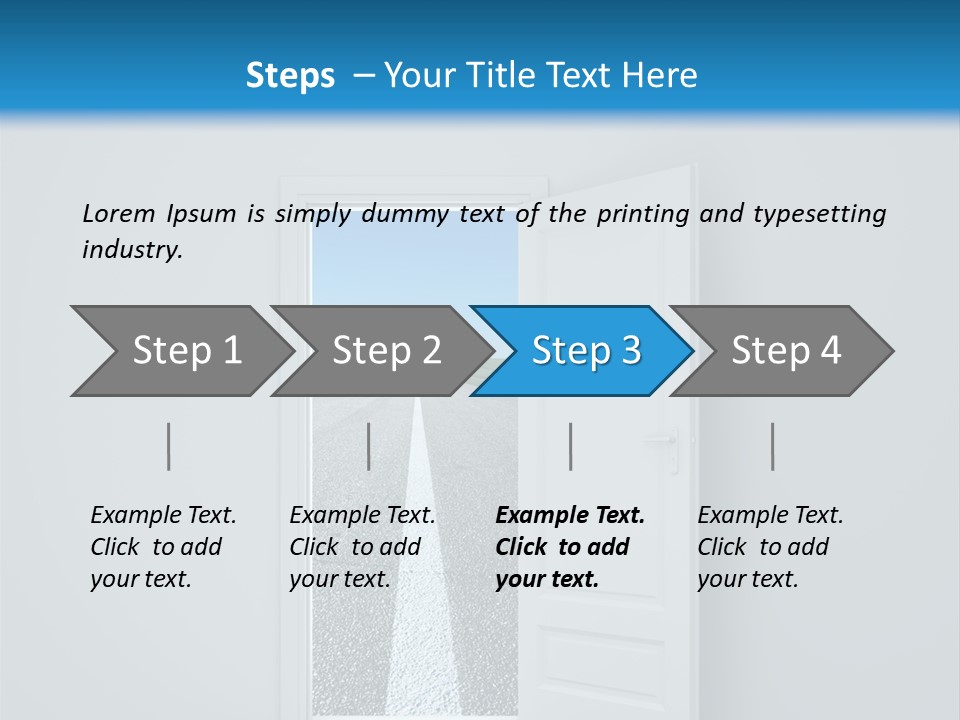 Rural Interior Car PowerPoint Template